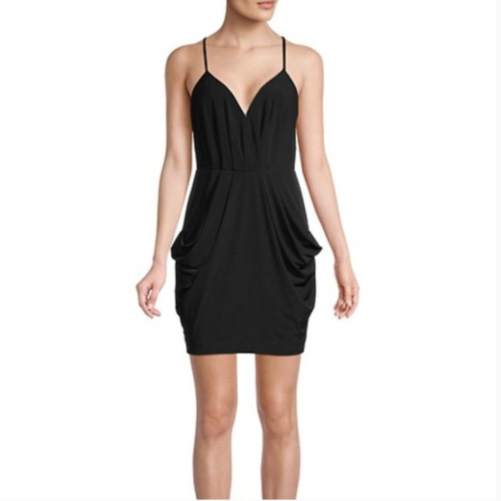 BCBGeneration Drape Pocket Dress